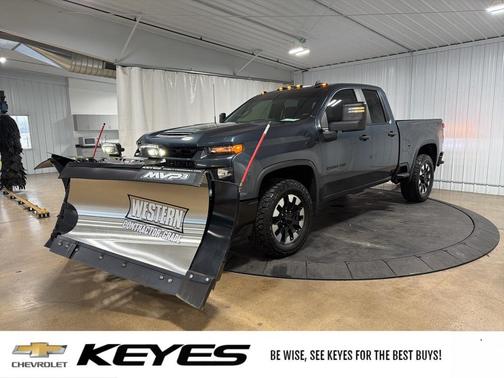 Shadow Gray Metallic 2020 Chevrolet Silverado 2500 Custom Truck