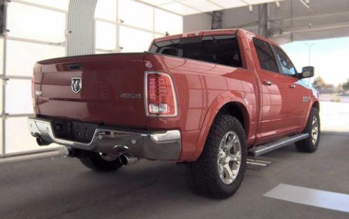 Red 2017 RAM 1500 Laramie