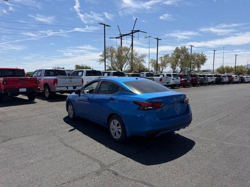 Electric Blue Metallic 2024 Nissan Versa S