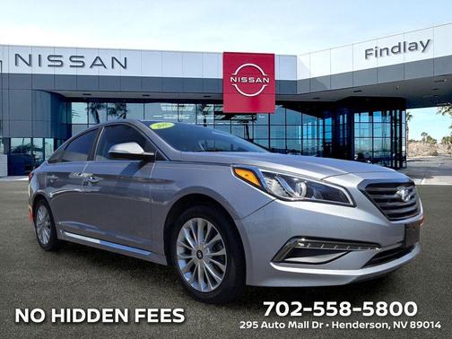 Shale Gray Metallic 2015 Hyundai SONATA Limited