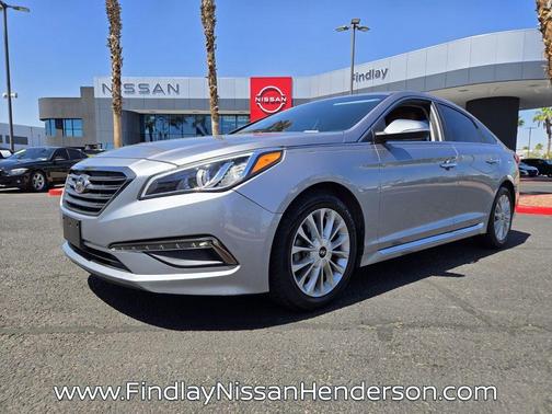 Shale Gray Metallic 2015 Hyundai SONATA Limited