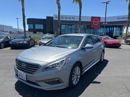 Shale Gray Metallic 2015 Hyundai SONATA Limited