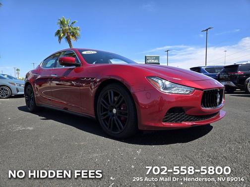 Rosso Energia Pearlescent 2015 Maserati Ghibli Base
