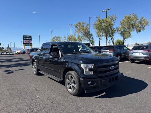 Shadow Black 2017 Ford F-150 Lariat