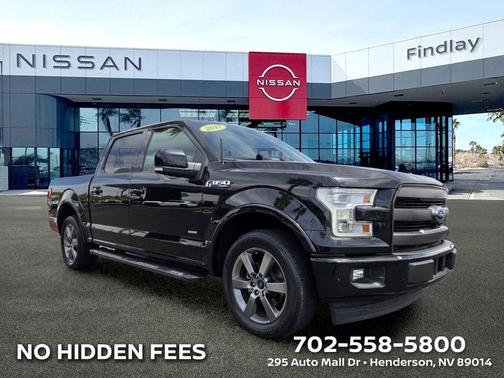 Shadow Black 2017 Ford F-150 Lariat