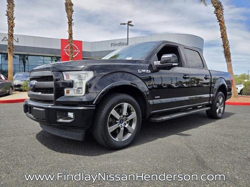 Shadow Black 2017 Ford F-150 Lariat