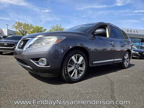 Dark Slate 2014 Nissan Pathfinder Platinum