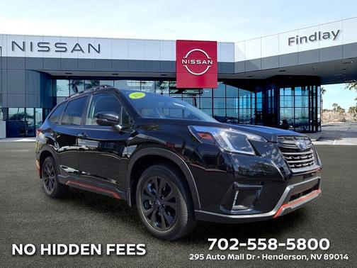 Crystal Black Silica 2024 Subaru Forester Sport