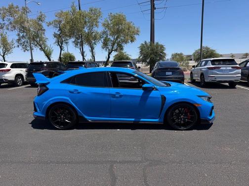 Boost Blue Pearl 2021 Honda Civic Type R Touring