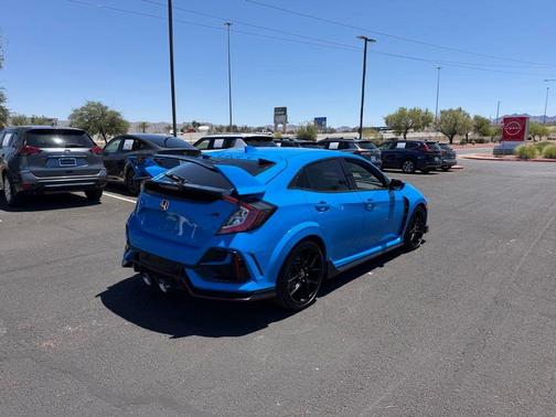 Boost Blue Pearl 2021 Honda Civic Type R Touring