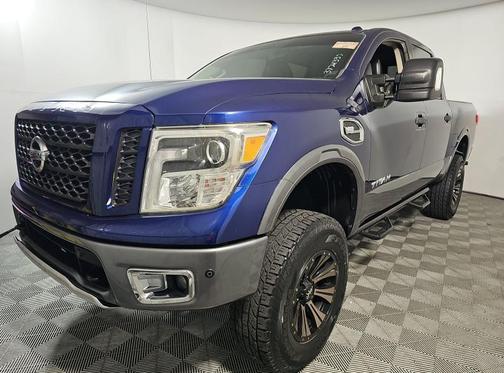 Gray 2017 Nissan Titan PRO-4X