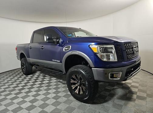 Gray 2017 Nissan Titan PRO-4X