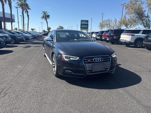 Moonlight Blue Metallic / Brown Roof 2013 Audi S5 3.0T Premium Plus quattro