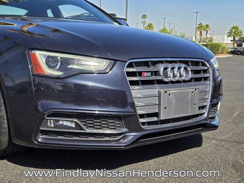 Moonlight Blue Metallic / Brown Roof 2013 Audi S5 3.0T Premium Plus quattro