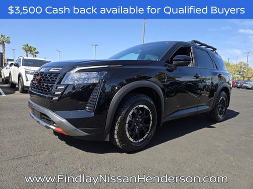 Black 2026 Nissan Pathfinder Rock Creek