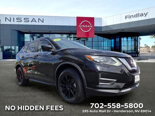 Magnetic Black 2017 Nissan Rogue S