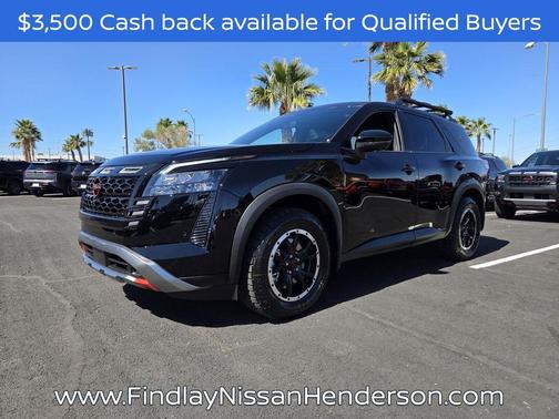 Black 2026 Nissan Pathfinder Rock Creek