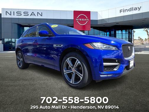 Caesium Blue 2018 Jaguar F-PACE 25t R-Sport