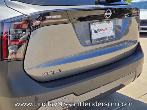Gun Metallic 2026 Nissan Kicks SV