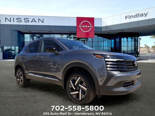 Gun Metallic 2026 Nissan Kicks SV