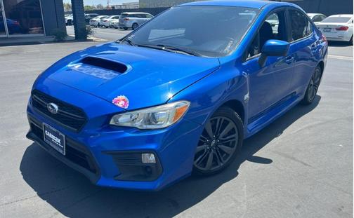 Blue 2018 Subaru WRX Base
