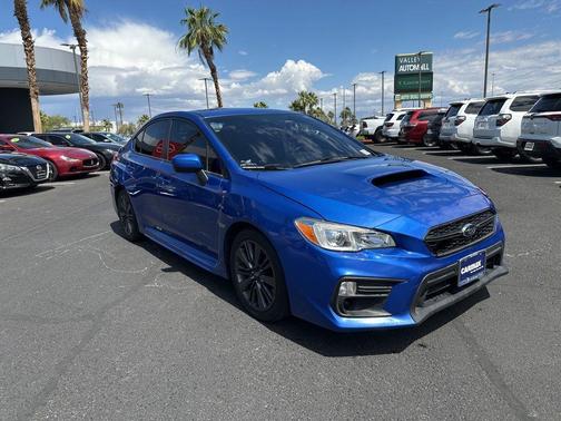 Blue 2018 Subaru WRX Base