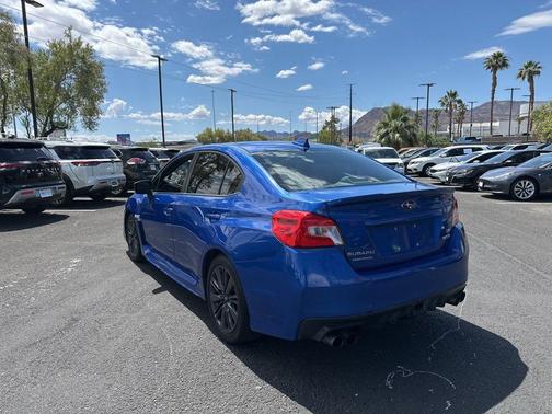 Blue 2018 Subaru WRX Base