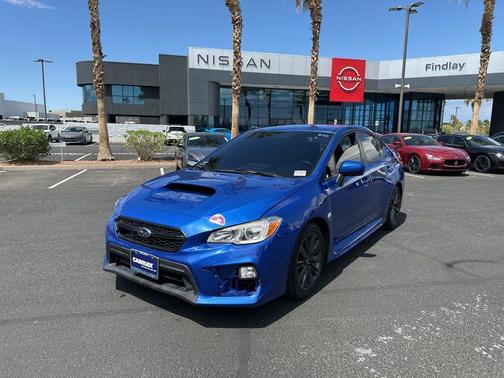 Blue 2018 Subaru WRX Base