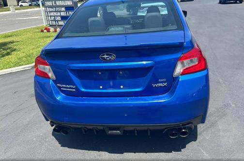Blue 2018 Subaru WRX Base