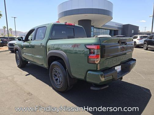 Green 2026 Nissan Frontier PRO-4X