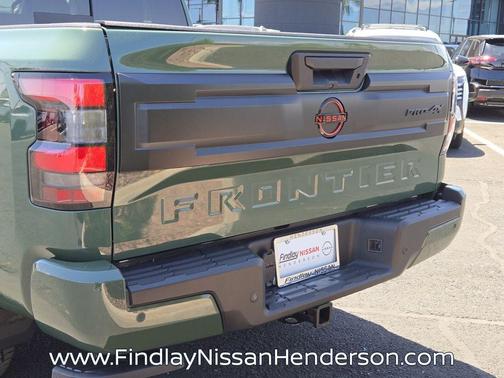 Green 2026 Nissan Frontier PRO-4X