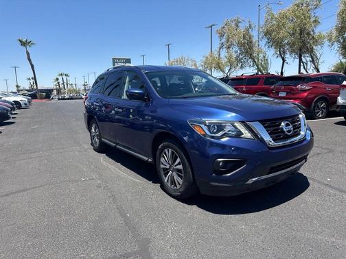 Caspian Blue Metallic 2019 Nissan Pathfinder SL