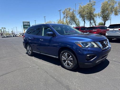 Caspian Blue Metallic 2019 Nissan Pathfinder SL