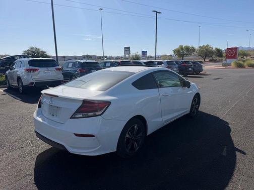 Taffeta White 2015 Honda Civic EX