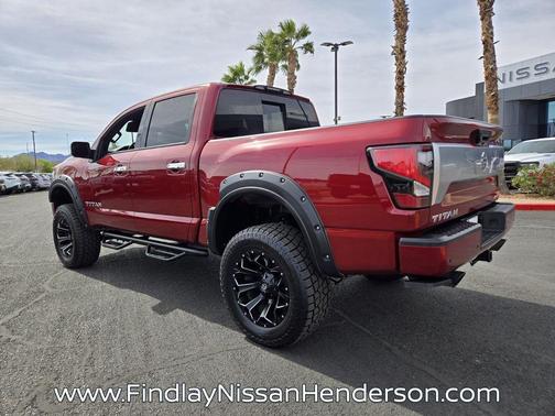 Cardinal Red Metallic 2021 Nissan Titan Platinum Reserve