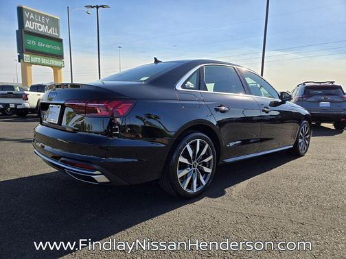 Brilliant Black 2021 Audi A4 40 Premium