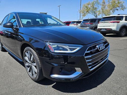 Brilliant Black 2021 Audi A4 40 Premium