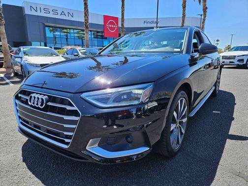 Brilliant Black 2021 Audi A4 40 Premium