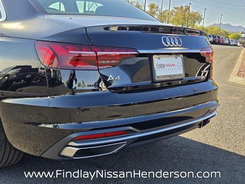 Brilliant Black 2021 Audi A4 40 Premium