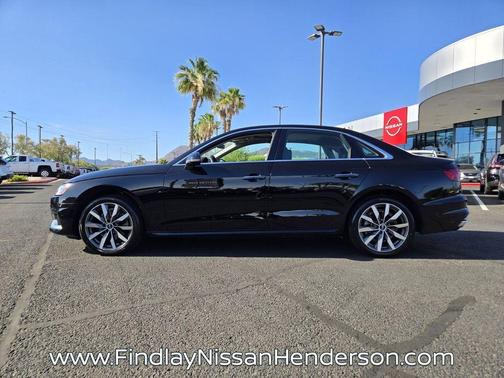 Brilliant Black 2021 Audi A4 40 Premium