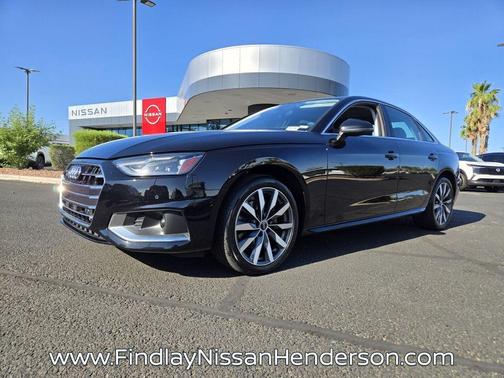 Brilliant Black 2021 Audi A4 40 Premium