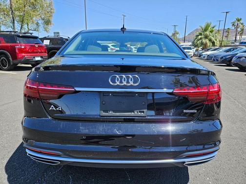 Brilliant Black 2021 Audi A4 40 Premium