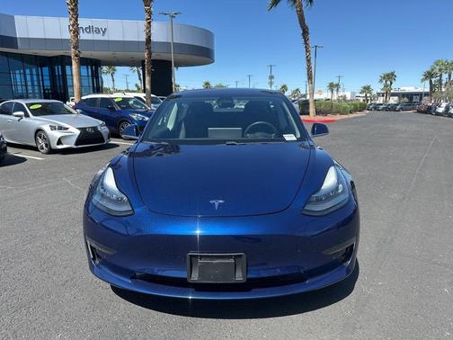 Deep Blue Metallic 2018 Tesla Model 3 Long Range