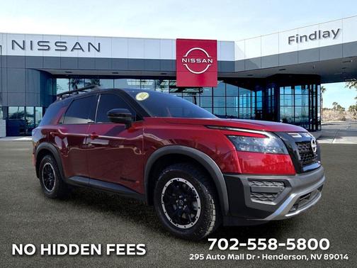 2t Red Blk Roof 2025 Nissan Pathfinder Rock Creek