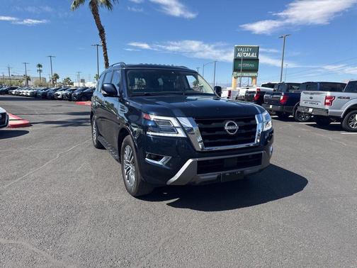 Hermosa Blue 2022 Nissan Armada SL