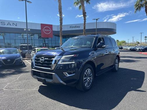 Hermosa Blue 2022 Nissan Armada SL