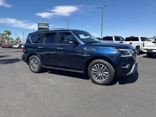 Hermosa Blue 2022 Nissan Armada SL