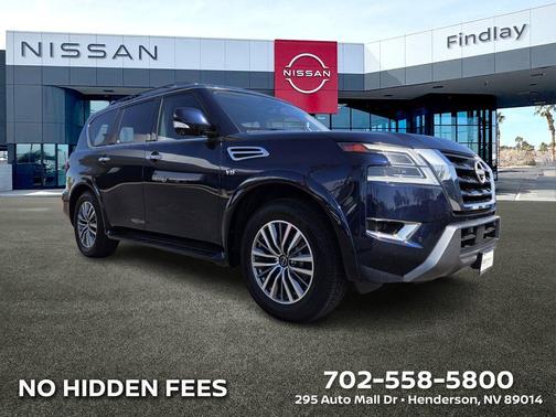 Hermosa Blue 2022 Nissan Armada SL