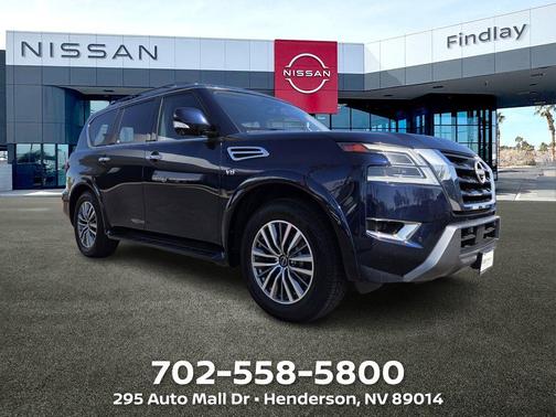 Hermosa Blue 2022 Nissan Armada SL