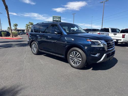 Hermosa Blue 2022 Nissan Armada SL